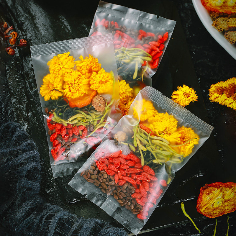 菊花枸杞牛蒡根益肝熬夜包决明子茶 梦芝方滋补养生代用/花草茶