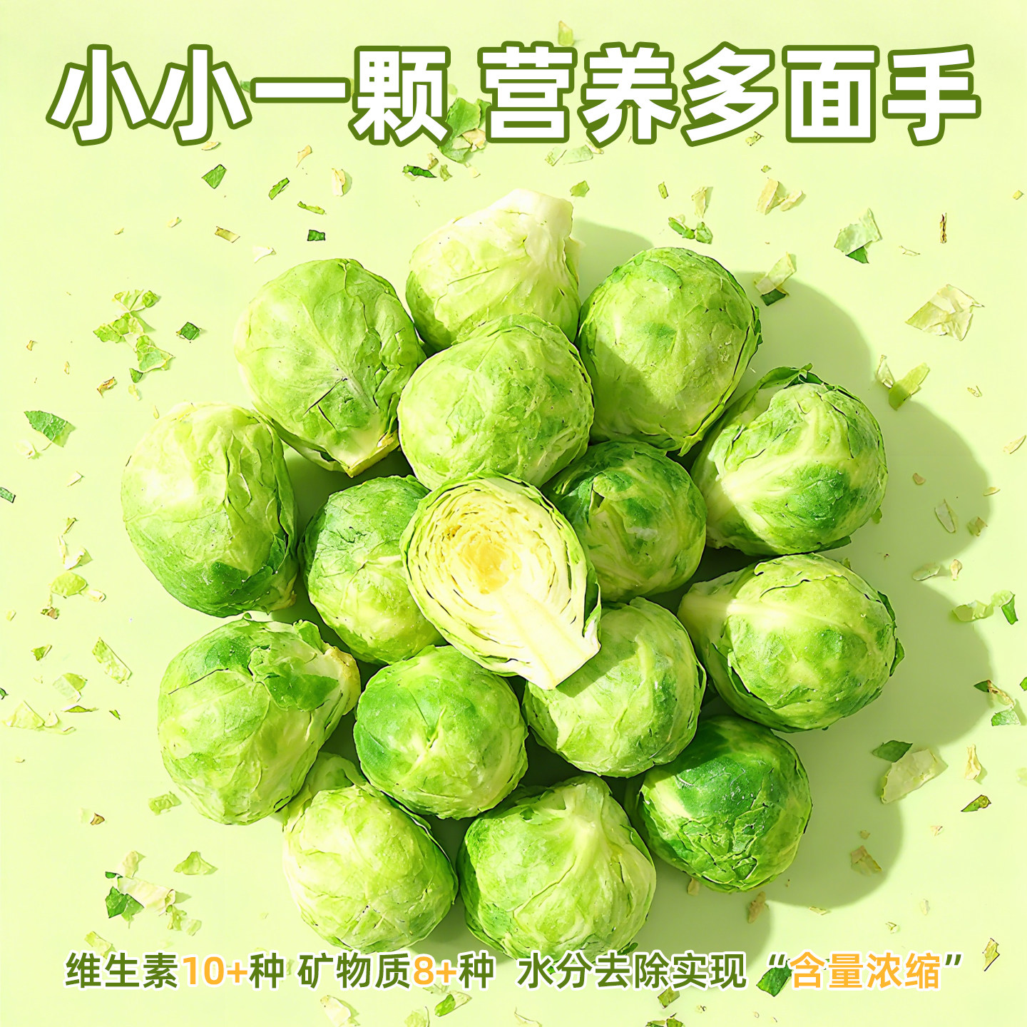 牛宠仓鼠零食辅食蔬菜冻干花枝鼠宠物零食蔬菜干沙拉冻干孢子甘蓝,淘宝优惠券,粉丝福利购,淘宝优惠卷