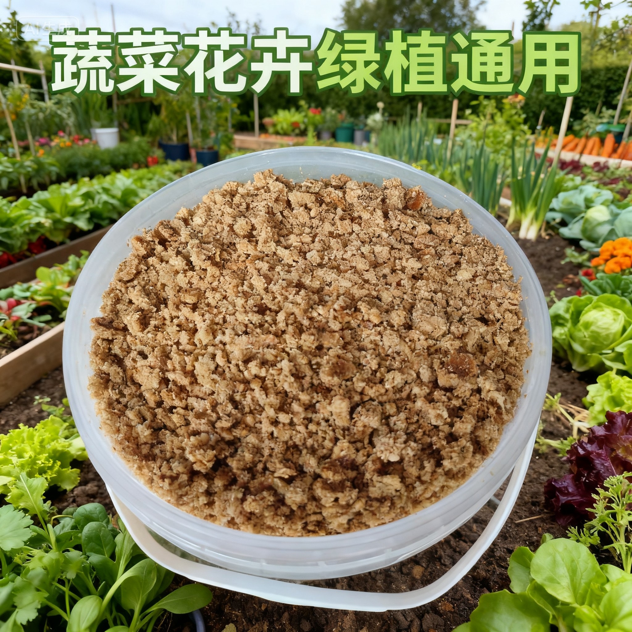 【别墅大院花园】发酵腐熟花生麸有机肥料蔬菜养花果树通用花生枯,淘宝优惠券,粉丝福利购,淘宝优惠卷