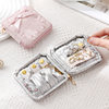 Portable jewelry box jewelry bag storage bag mini