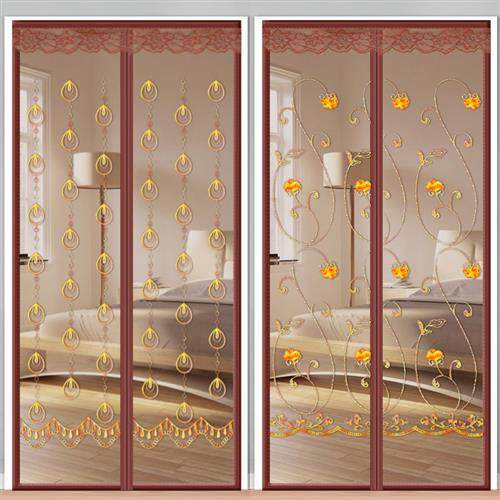 防蚊门帘磁块金刚网家用高档魔术贴夏季卧室免打孔磁性纱门纱窗,淘宝优惠券,粉丝福利购,淘宝优惠卷