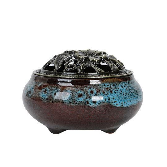 Incense Burner Ceramic Home Indoor Disc Aromatherapy Burner
