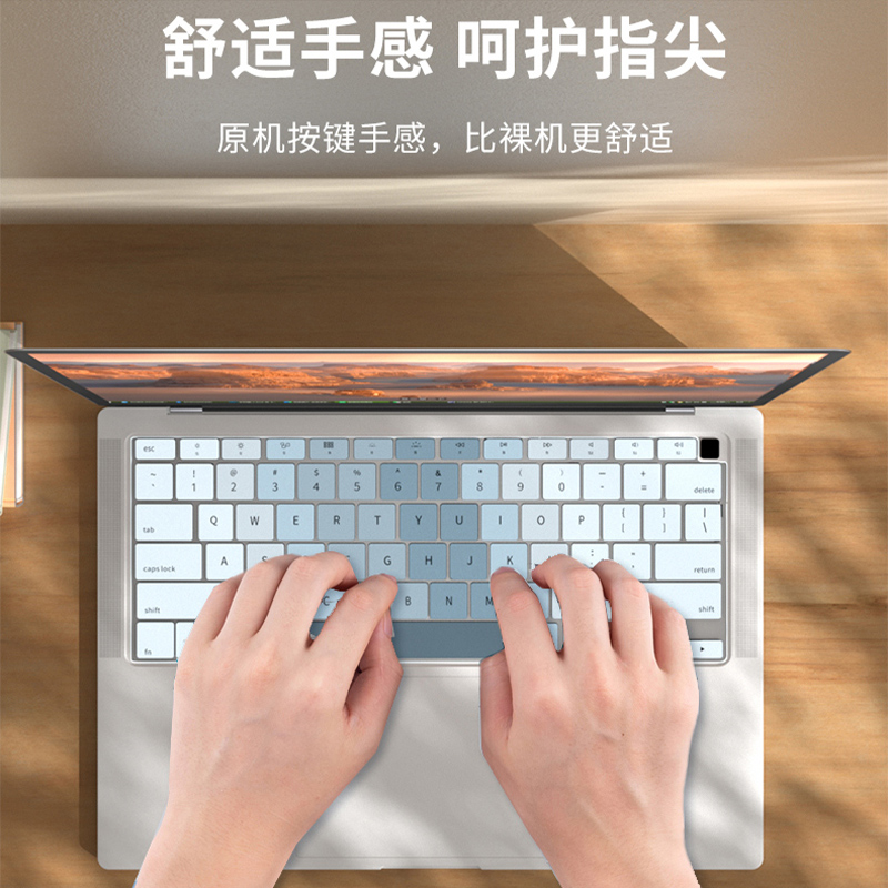 适用于MacBook键盘膜Pro14寸16电脑Air13 M3笔记本2024款苹果Mac键盘M3贴Air15.3防尘M3macpro保护膜M3 M2 M1 - 图2