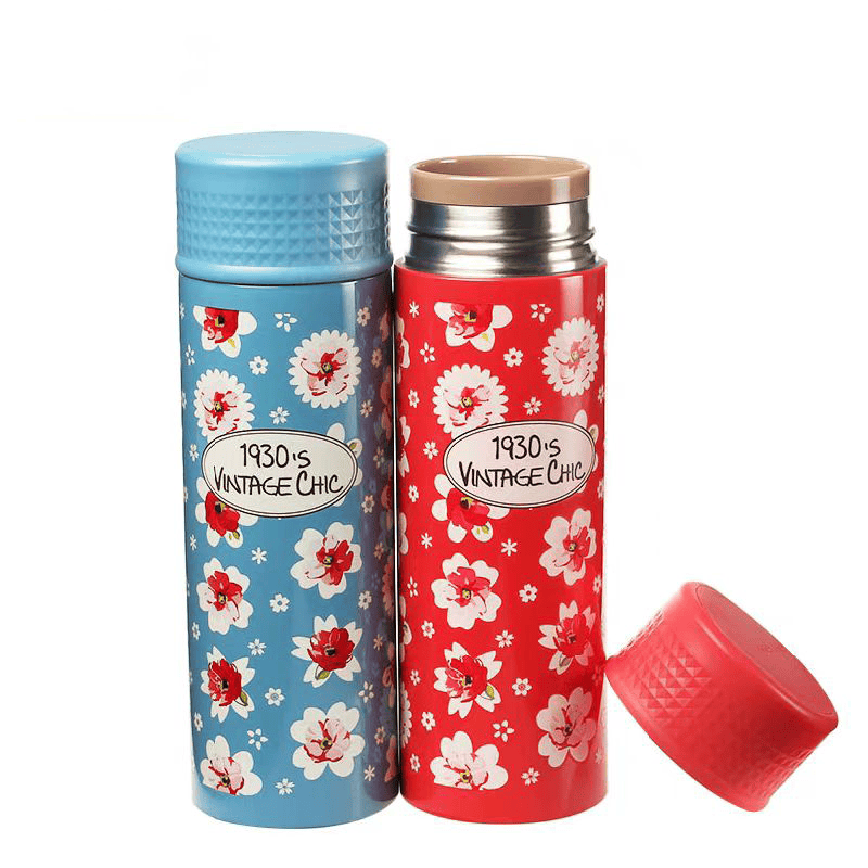 乐扣乐扣保温杯女士便携小容量花园330ml不锈钢茶水杯子学生可爱,淘宝优惠券,粉丝福利购,淘宝优惠卷