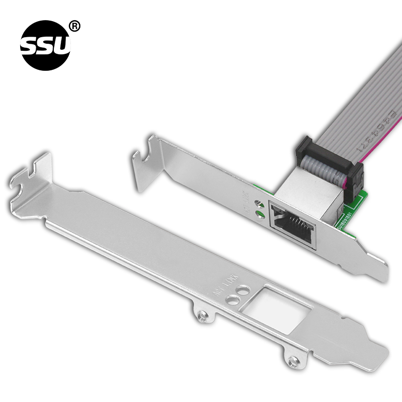 SSU MINI PCI-E千兆网卡迷你PCI-E转RJ45千兆有线网卡台式机1000M独立网卡黑群晖软路由 - 图2