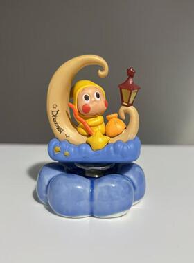 电脑桌面治愈系陶瓷旋转公仔DIY
