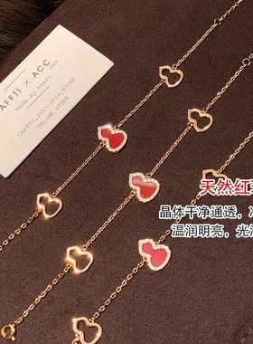 气质百搭新年红色手饰