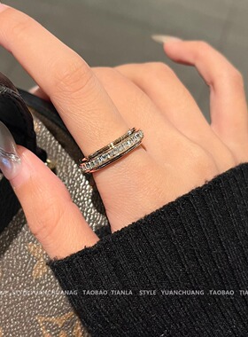 时尚轻奢高级感戒指指环