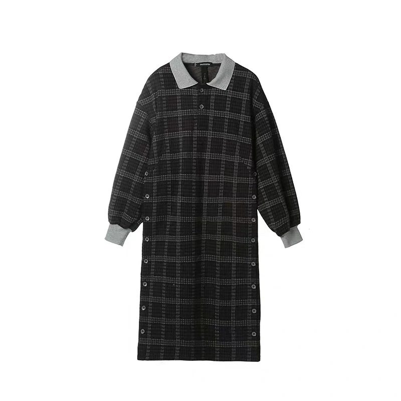 初秋季2022年新款小香风个子连衣裙 慕恋绒连衣裙