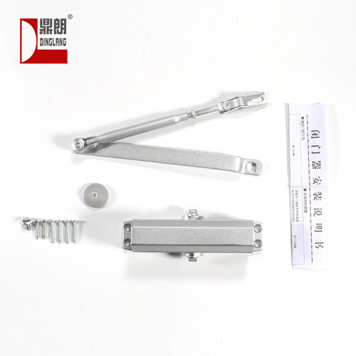 鼎朗闭门器家用自动回弹消防门液压缓冲90度定位推拉关门静音神器 - 图3