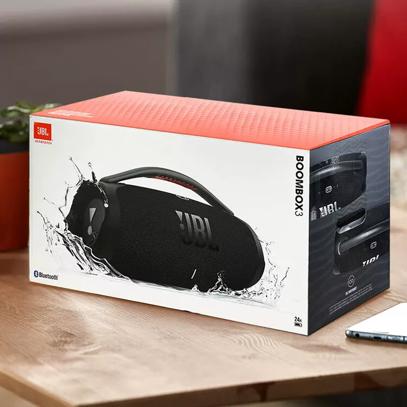 [Новый продукт] JBL BOOMBOX3 Бог войны 3-го поколения беспроводной Bluetooth-динамик портативный водостойкий HIFI тяжелый низкий звук