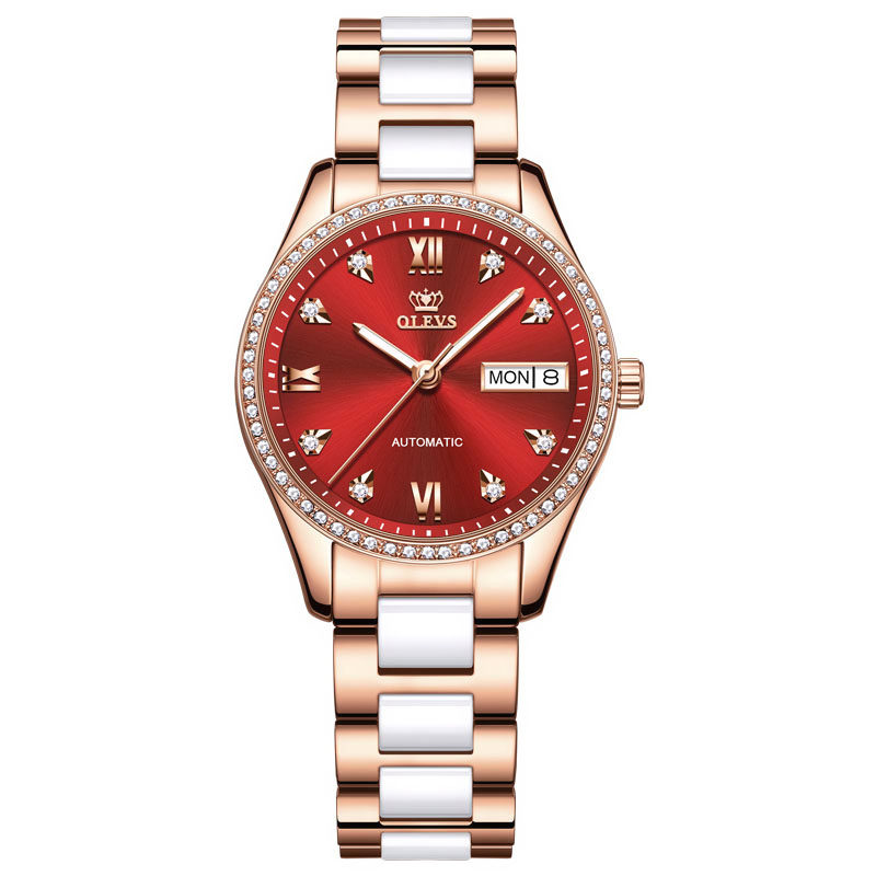 女士2021年瑞时尚防水全自动机械表 菲梵梦国产腕表