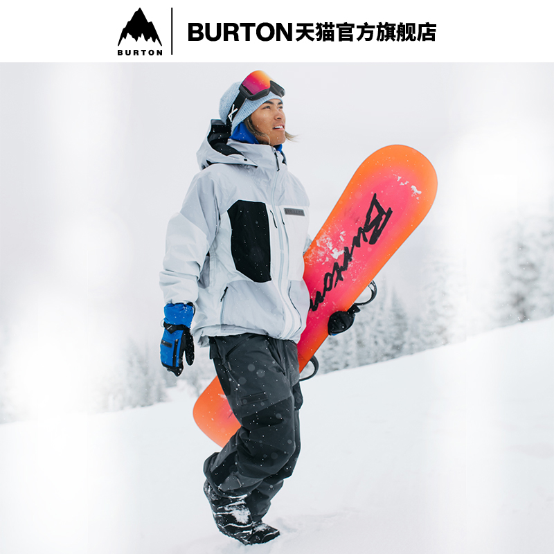 BURTON伯顿官方男CARBONATE GORE-TEX 2L雪服234251-图1