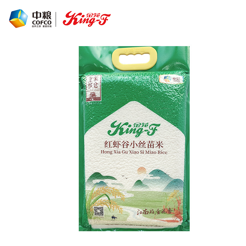 中粮皇家粮仓金花芭曼颂柬埔寨米10斤当季新米企业团购大米5斤装 - 图0