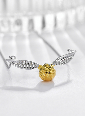 金色飞贼项链生日礼物送女友