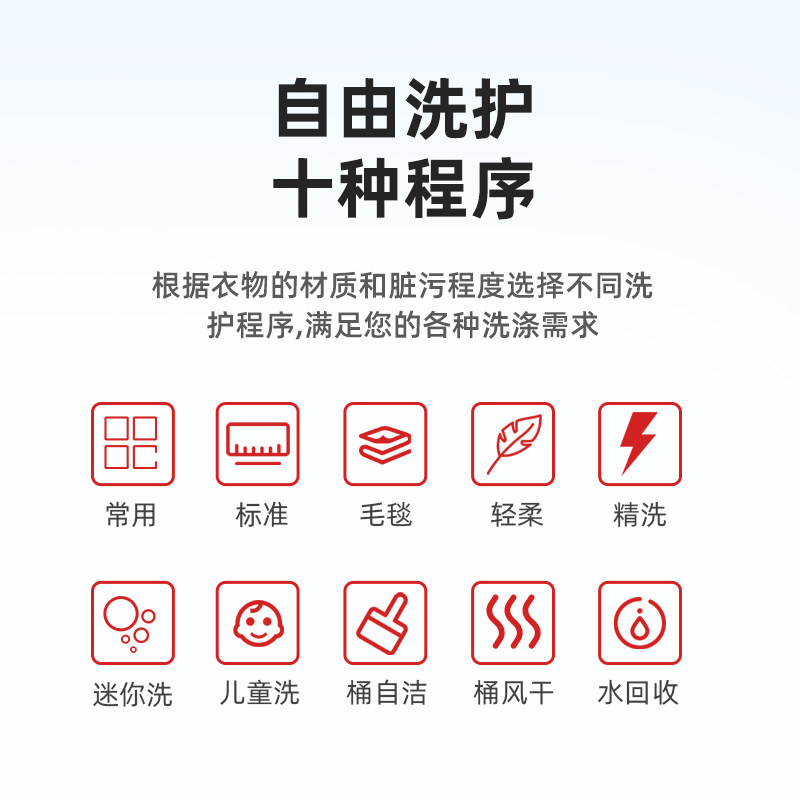 长虹12kg大容量家用大型滚筒洗衣机 长虹宝帝洗衣机