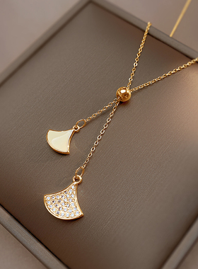 恋约镀金十字链女小裙子锁骨链