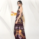 OfAkiva She's Healing French Resort Style Fashion Suit Women's Spring and Summer Floral Tube Top Umbrella Skirt Suit