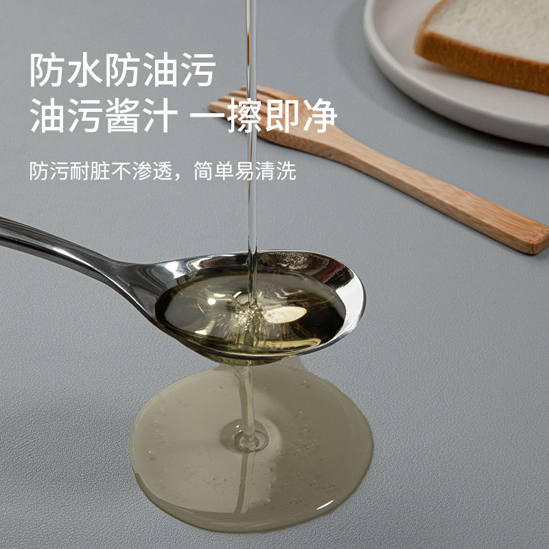 厨房灶台台面保护垫防水防油皮革耐高温保护膜厨柜专用防脏桌面垫,淘宝优惠券,粉丝福利购,淘宝优惠卷
