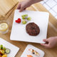 White steak home Japanese dessert cake western dish