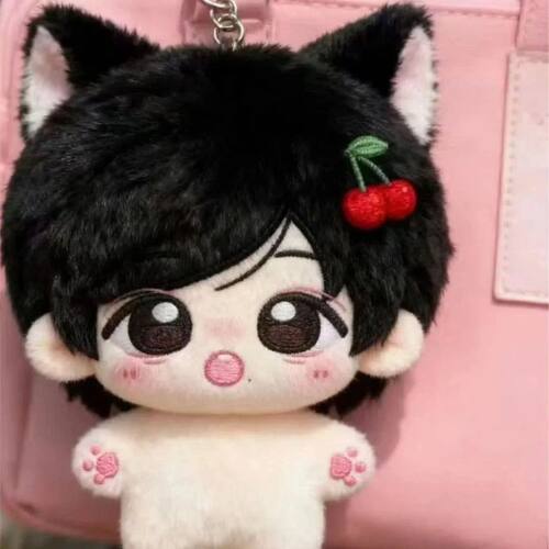 张函瑞10cm棉花娃娃海星体樱桃宝宝属性明星同人周边玩偶公仔正品 - 图0