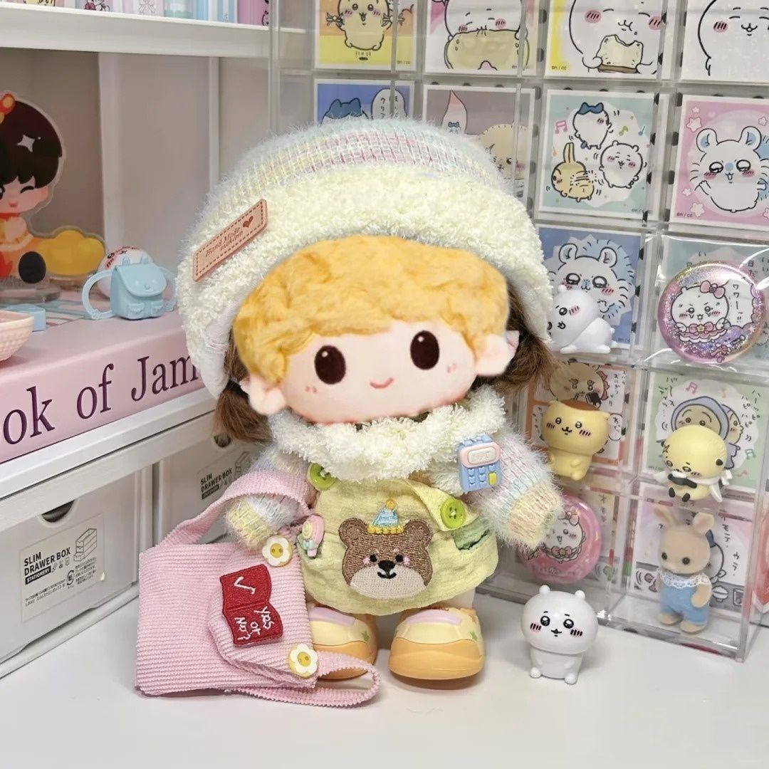 时代少年团三专米爆娃20cm棉花娃娃毛绒换装玩偶礼物送人送闺蜜礼 - 图0