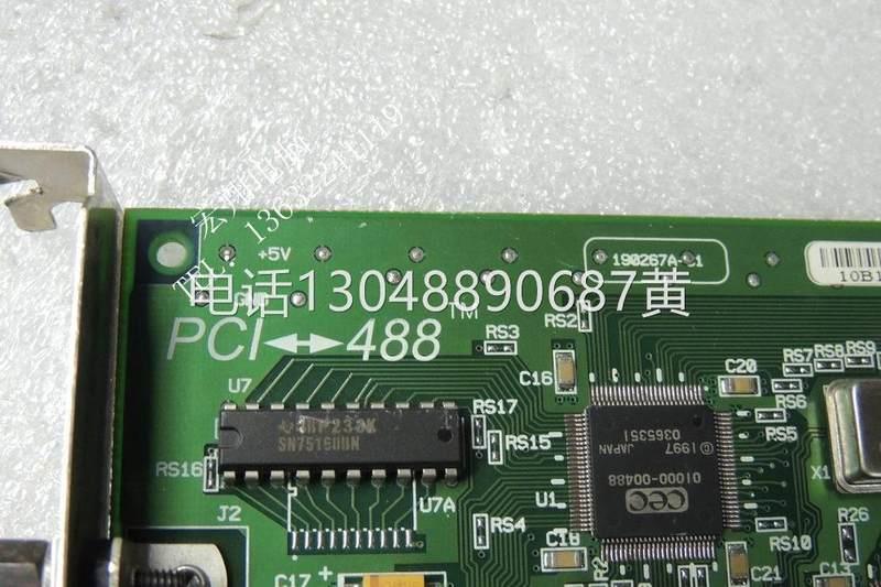 议价现4原装台湾泓格 PCI88 GPIB IEEE48货8卡1902 67A01 - 图1