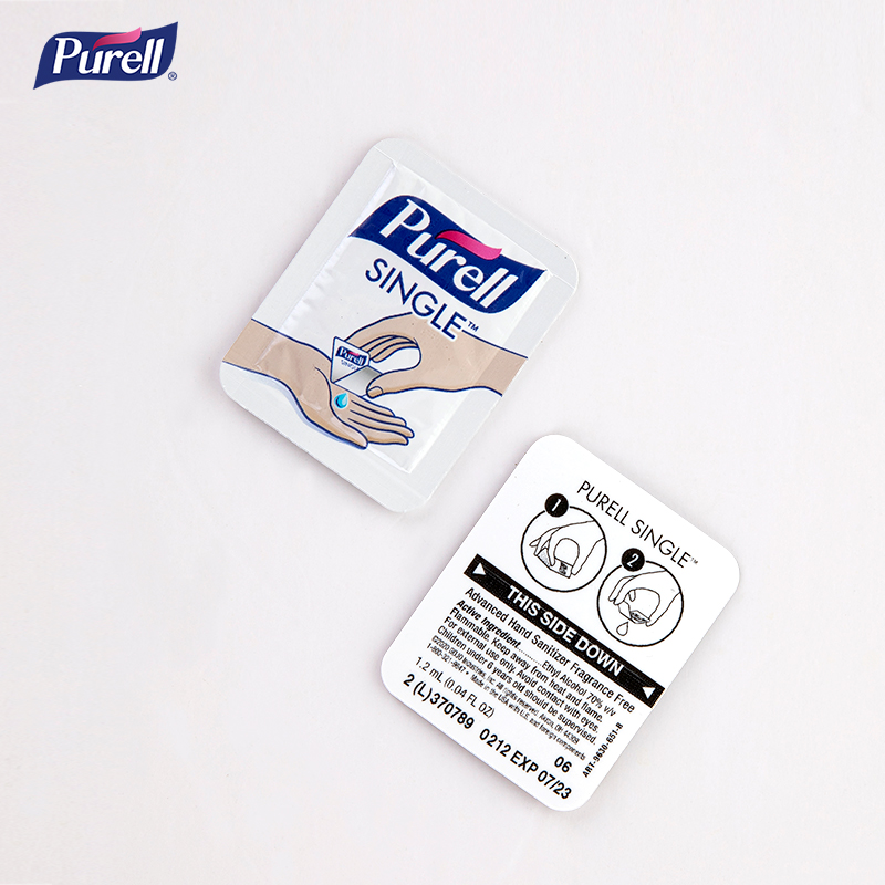 Purell 普瑞来进口免洗洗手液片装 便携酒精杀菌速干随身消毒清洁 - 图2