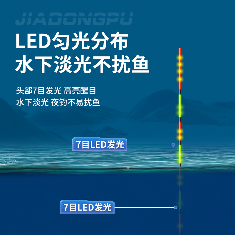 贾东普Y08Y09芦苇浮漂夜光漂尾纳米漂尾珍珠漂尾夜光漂-图3