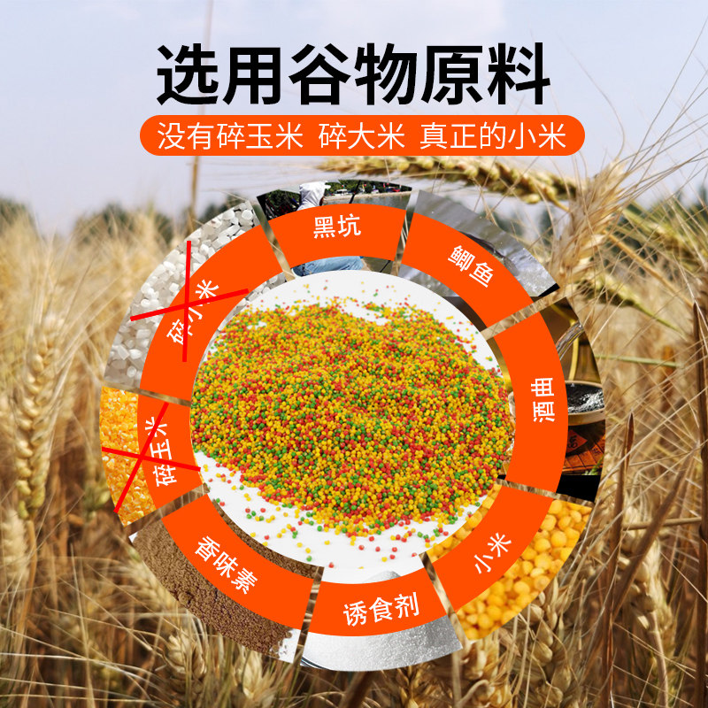 酒米打窝米纯小米窝料三色社香米黑坑野钓鲫鱼鲤鱼秒粘米冬季配方,淘宝优惠券,粉丝福利购,淘宝优惠卷