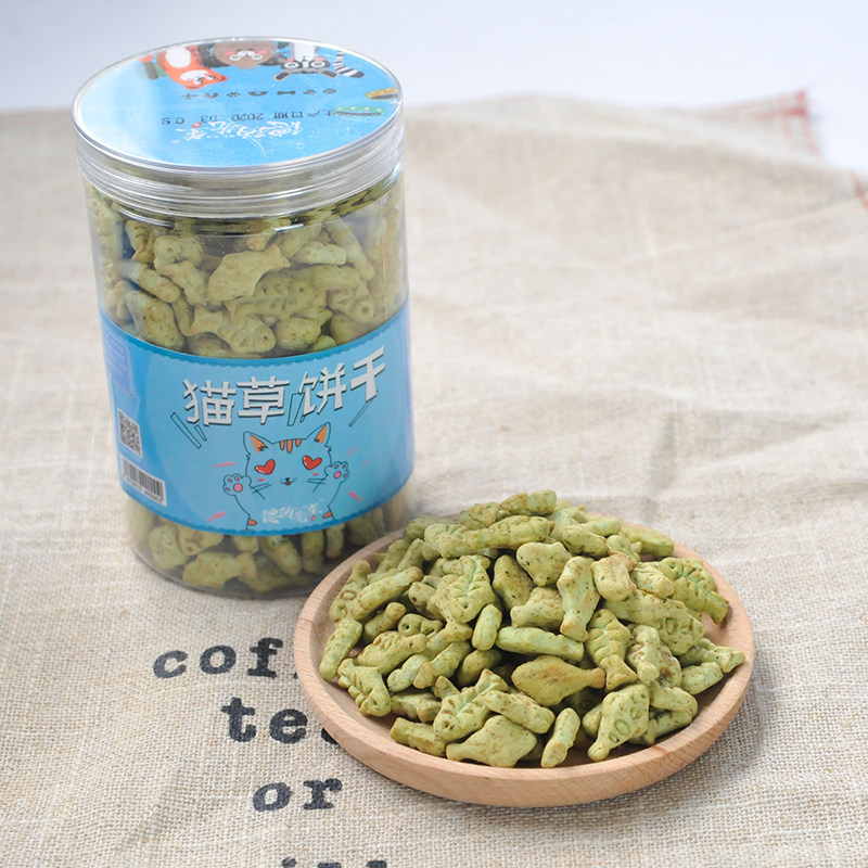 德玛先生 猫咪薄荷小鱼干猫草幼猫洁齿磨牙棒猫草饼干零食,淘宝优惠券,粉丝福利购,淘宝优惠卷