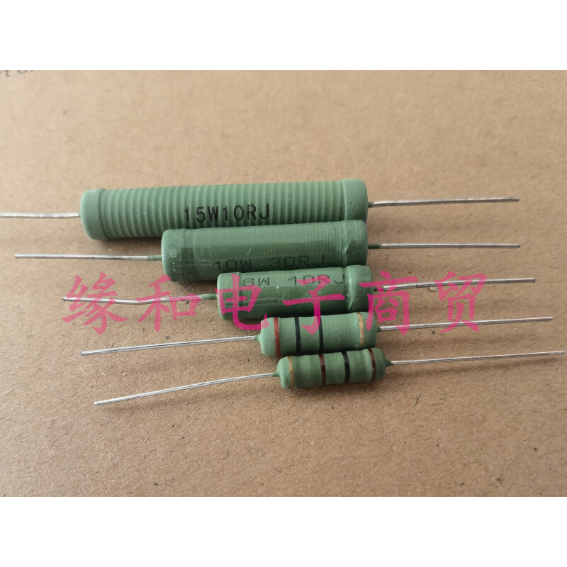 KNP 3WS线绕电阻3W 10R 12R 15R 18R F20R 22R 24欧 27R (整盒1千 - 图3