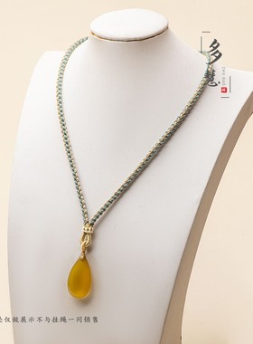 唐卡佛牌文玩可调节项链吊坠挂件