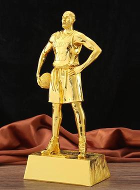 NBA篮球比赛树脂奖杯 全场MVP球迷用品 树脂电镀个人詹姆斯冠军奖