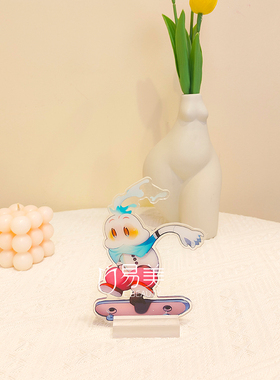 萌趣亚克力摆台美容院场景