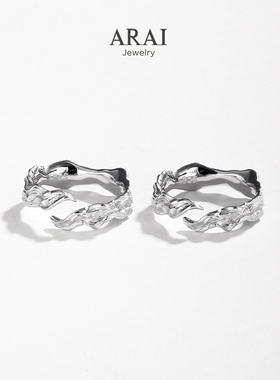 ARAI男女S925时尚同人情侣戒指
