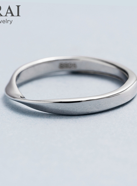 情侣戒指原创小众莫比乌斯结婚