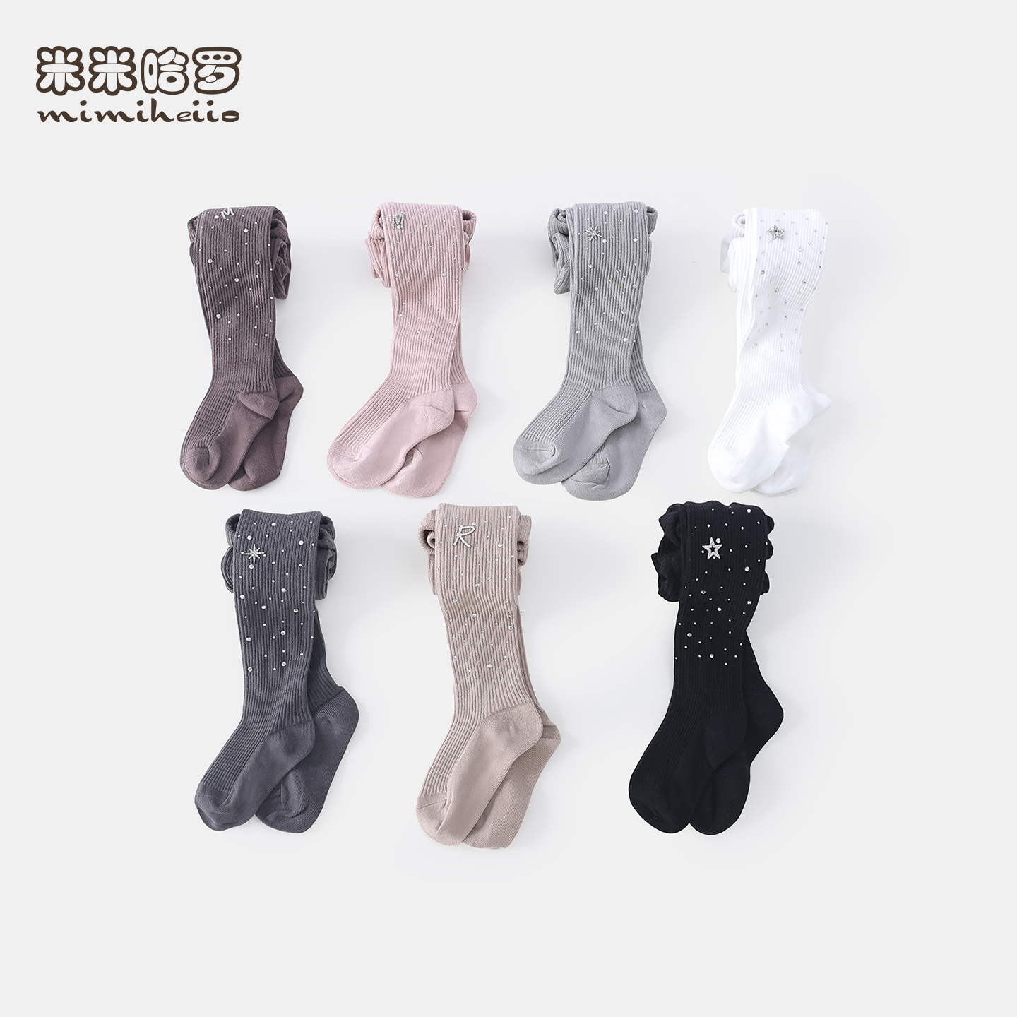 女童连袜裤秋装2025新款儿童百搭纯色踩脚裤小女孩舞蹈袜打底裤子 - 图0