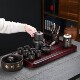 Hidden Tea Edge Zisha Lazy Semi-Automatic Kung Fu Tea Set