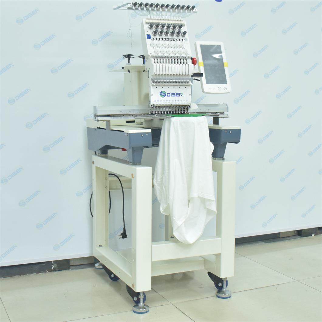 单头商用电脑全自动刺绣设备服装帽子绣花机EmbroideryMachine,淘宝优惠券,粉丝福利购,淘宝优惠卷