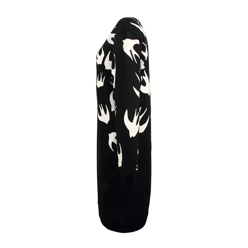 Сорочка MCQ/Ms. McQueen Swallow Pattern Long Slote 379194 RGH81