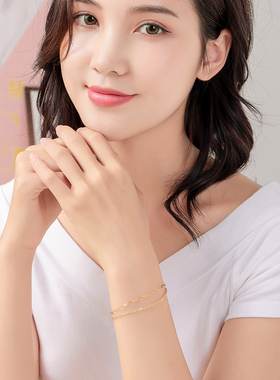 牛年ins小众风钛钢轻奢精致手链