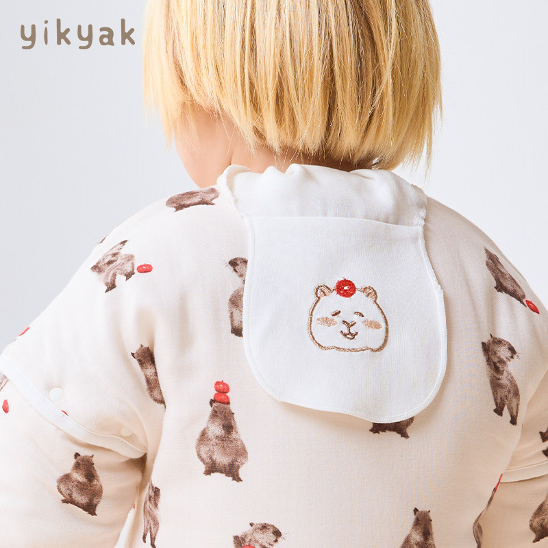 yikyak婴儿纱布吸汗巾儿童垫背巾宝宝2条装,淘宝优惠券,粉丝福利购,淘宝优惠卷