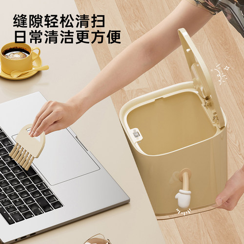 桌面垃圾桶2026新款家用高颜值可爱迷你小纸篓办公室书桌宿舍桌上 - 图0