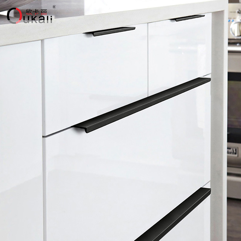 隐形长拉手抽屉高门衣柜门橱柜柜子现代简约黑色厨房门缝把手极简,淘宝优惠券,粉丝福利购,淘宝优惠卷