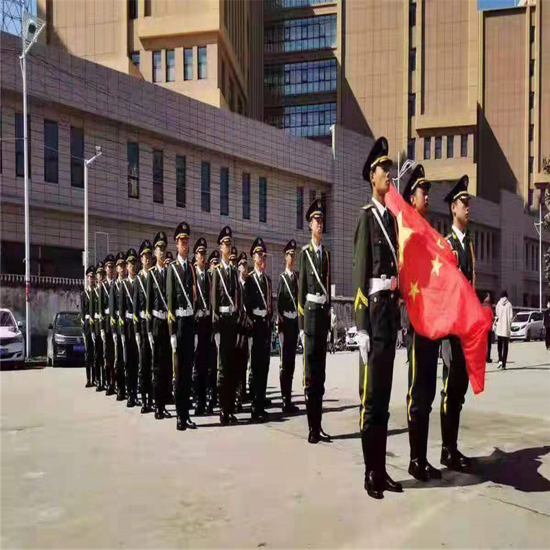 学生升旗手国旗班仪仗队服装护卫队护旗手鼓乐队礼服军乐队演出服 - 图0