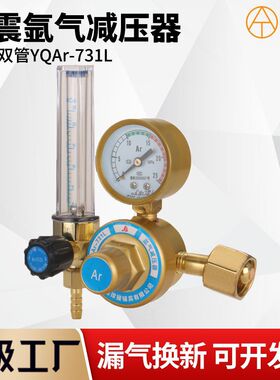 厂家氩气减压器YQAr-731L 调压减压表阀门 双管减压阀压力表