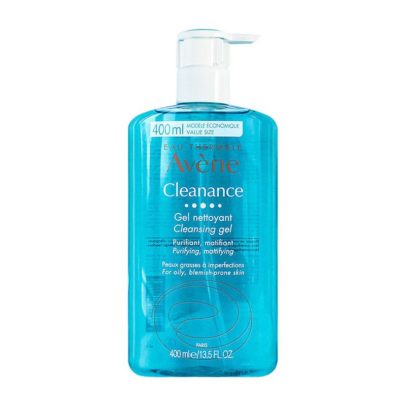 avene清爽400ml祛痘皂基凝胶 beautysuccess海外洁面
