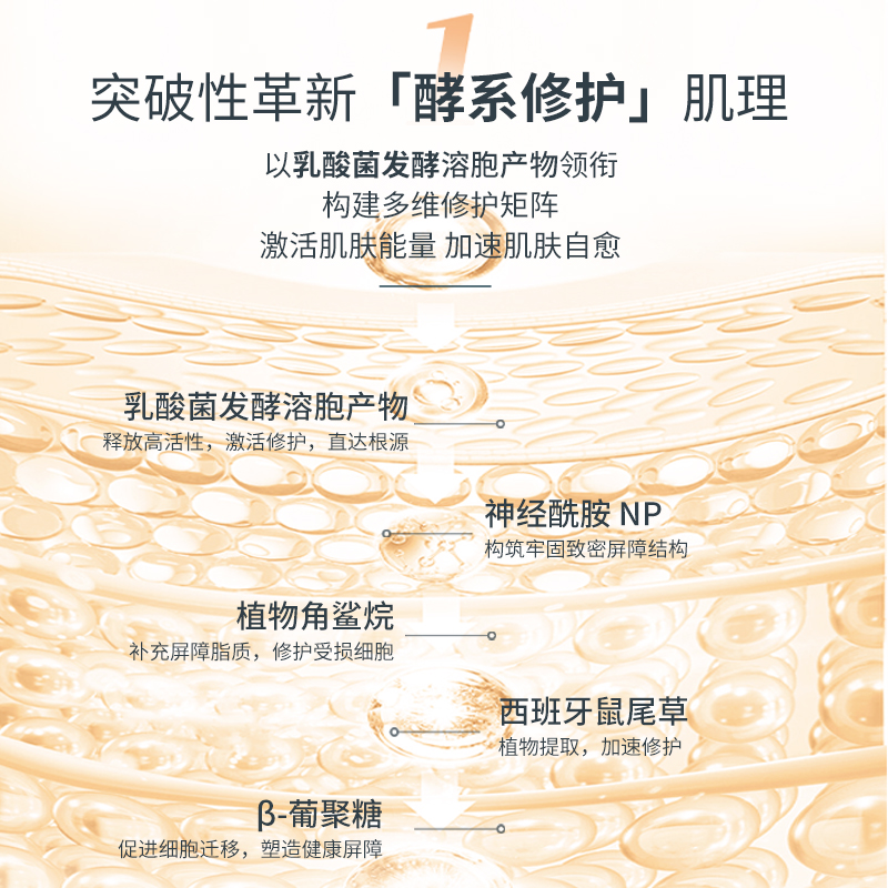 艺霏酵萃舒缓修护乳100ml