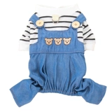 Одежда для собак, осенняя и зимняя четвероногий одежда, может потянуть Медведь Тедди Бишон, Шнаузер, маленькие домашние животные, предотвратить выпадение волос